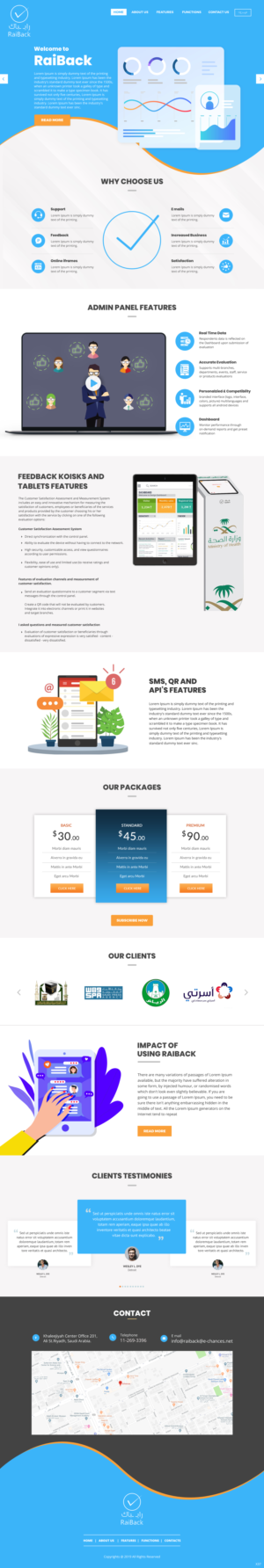 Web Design by pb for this project | Design #21622420