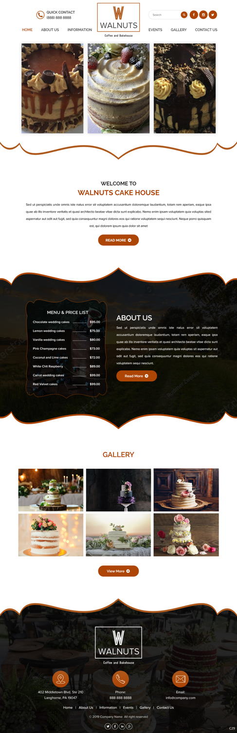 Web Design by pb for this project | Design #21585092