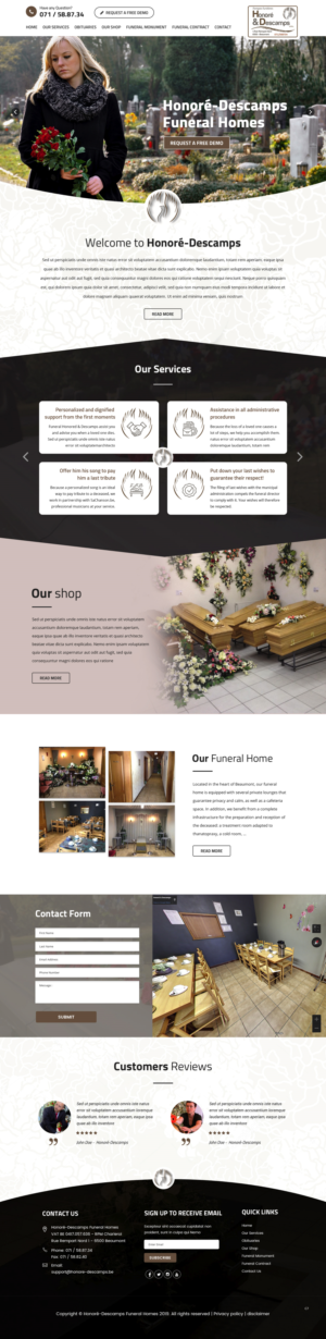 Web Design by pb for AD Websys SPRL | Design: #21578290