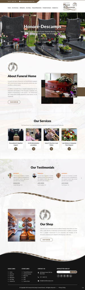 Web Design by pb for AD Websys SPRL | Design: #21578293