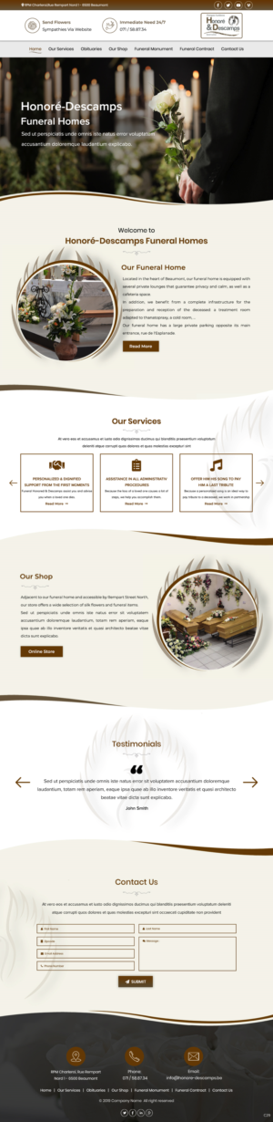 Web Design by pb for AD Websys SPRL | Design: #21578297