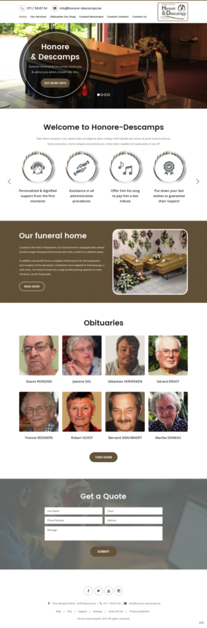 Web Design by pb for AD Websys SPRL | Design: #21578299