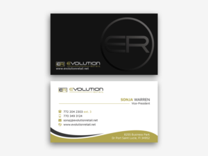 Updated Business Card Design more modern and eye catching | Business Card Design by Moumita_