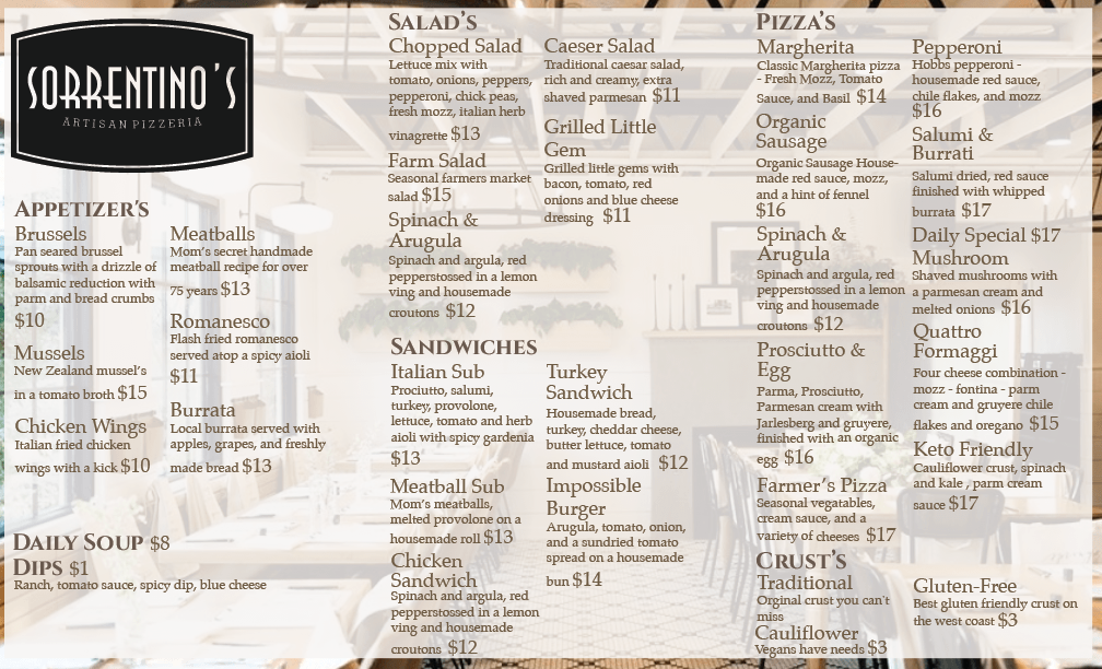 Diseño de Menú por AFellowCanuck para este proyecto | Diseño #21619775