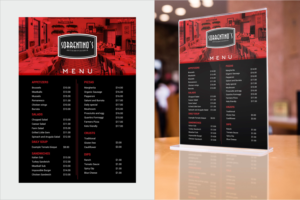 Menü-Design von Prakash_arts für dieses Projekt | Design: #21614432