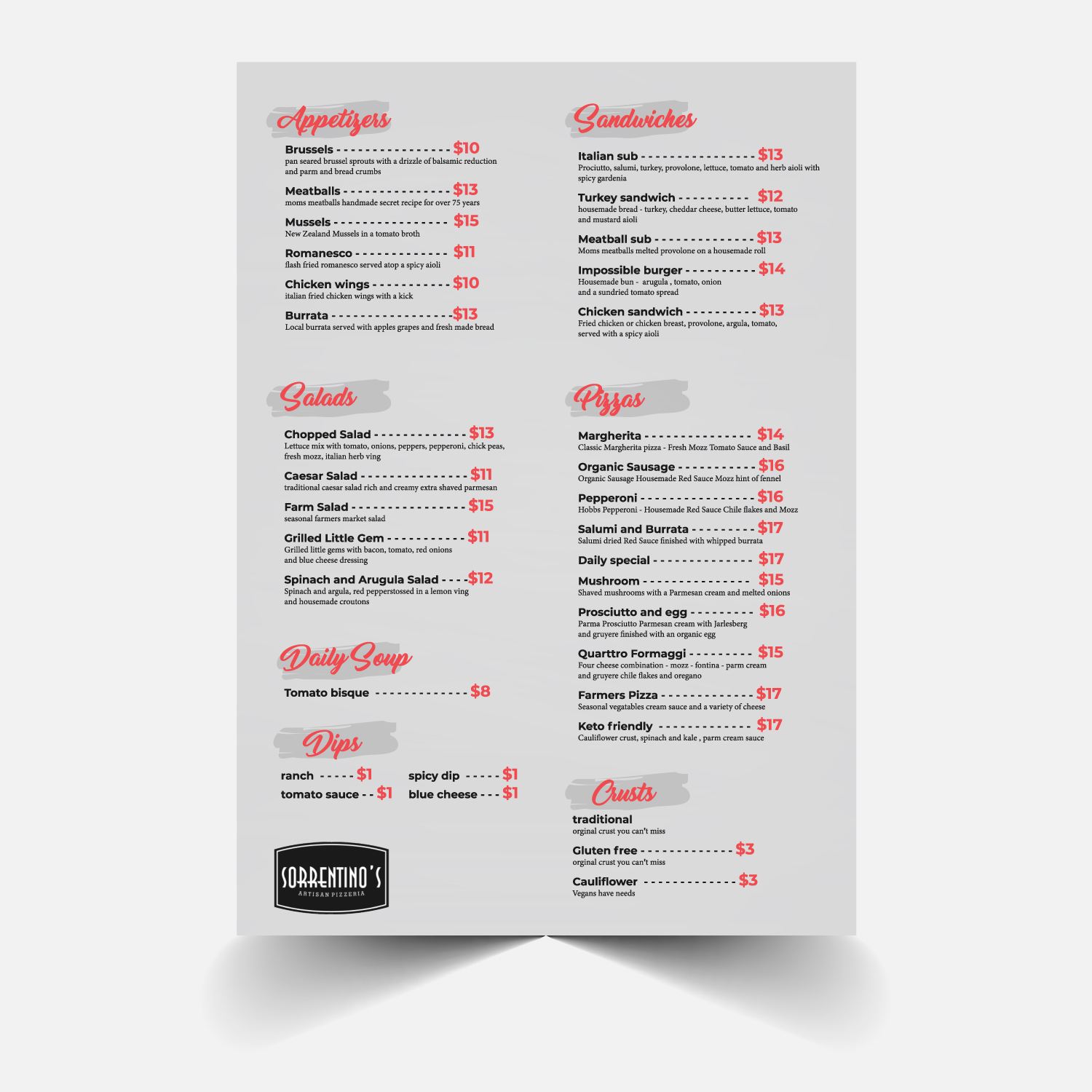 Menu Design by Louie Fuentes | Manobo Graphic Design Services for this project | Design #21584837