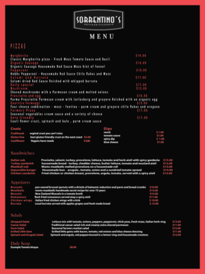 Menu Design by Noha_27 for this project | Design: #21625520