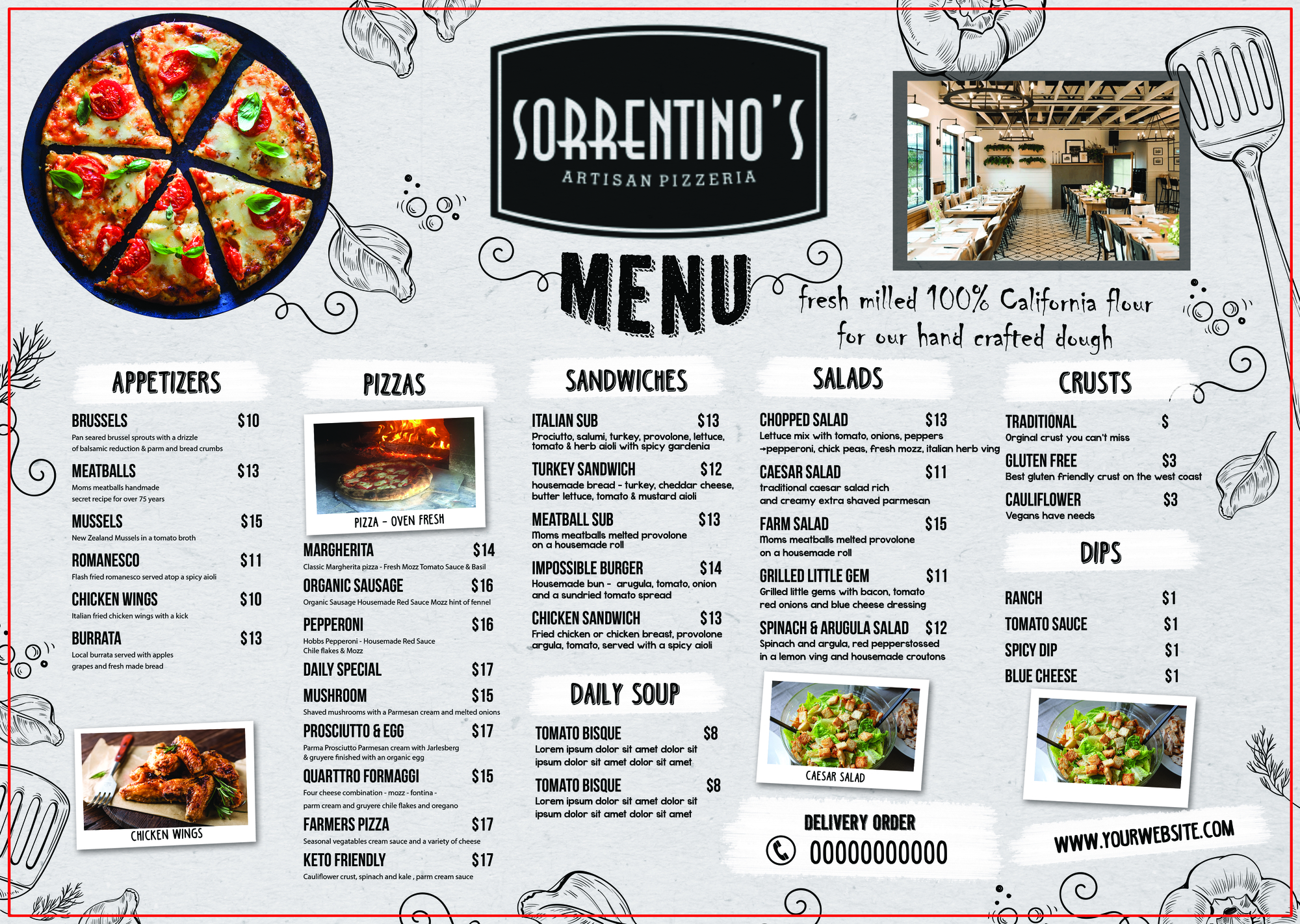 Menu Design by Creativeadpro for this project | Design #21622540