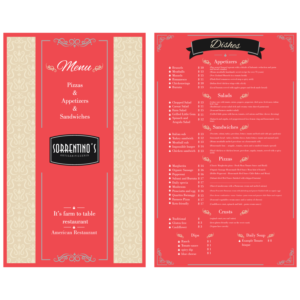 Menu Design by Lotivegraphics for this project | Design: #21606867