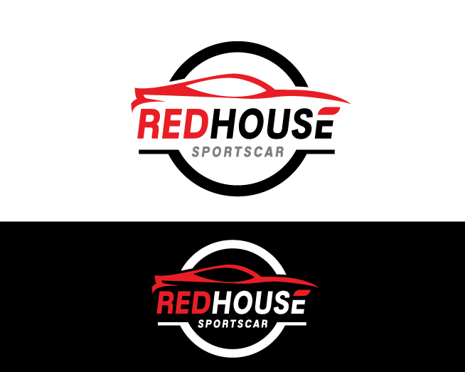 Logo Design by Graphic Design for Red House Sportscar  | Design #21587624