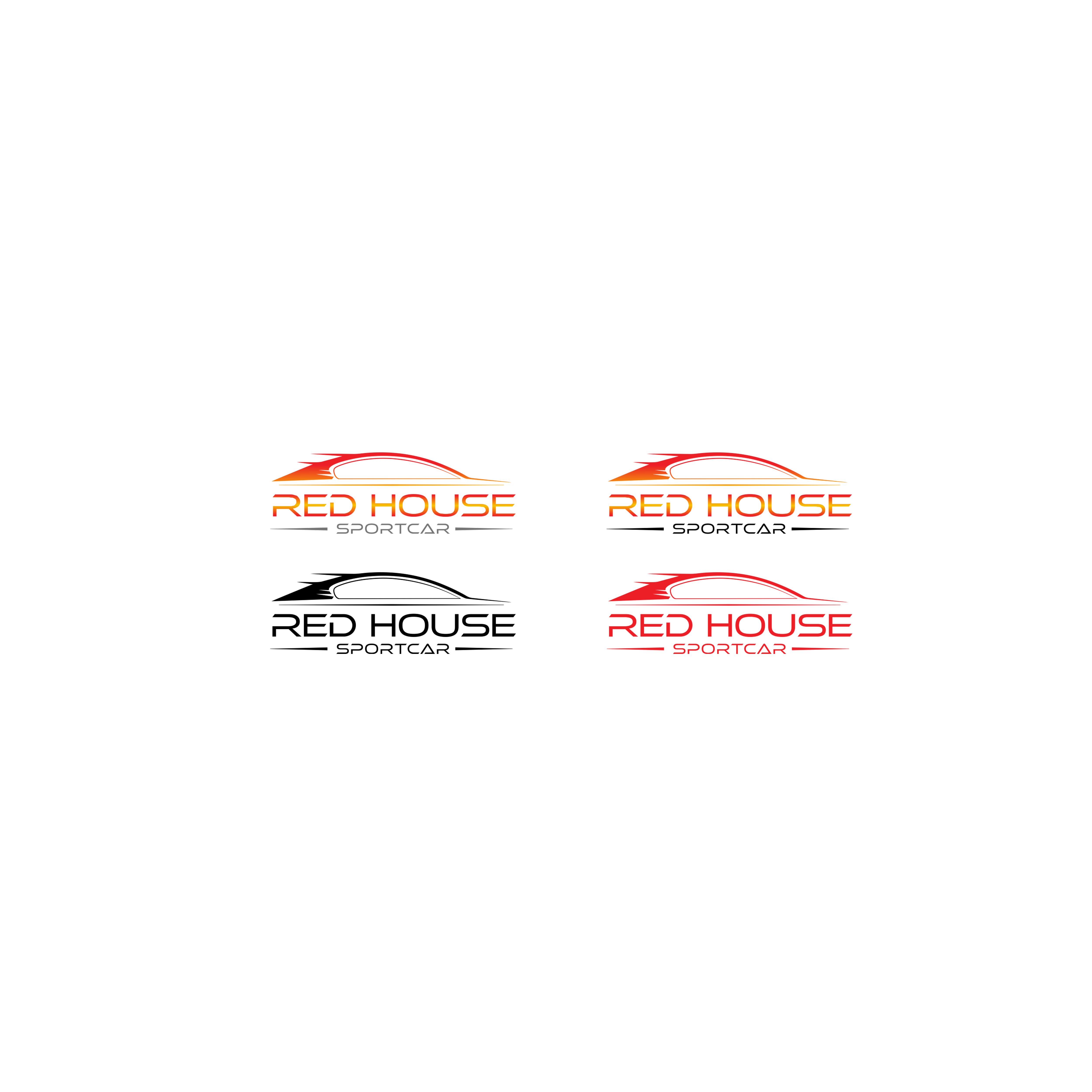Logo Design by aam cld for Red House Sportscar  | Design #21585984