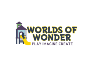 We would like the text to be "WORLDS OF WONDER" and emphasize and make the letters WOW stand out in the logo. Somewhere above or below the logo, we picture some type of world globe image. Below the "WORLD OF WONDER" we need a tag line. Open to ideas.  This is an indoor kids playground targeting kids ages 0-8. Our idea for a tagline is "Play Imagine Create" or "Play Explore Create" "Indoor Playground". The font used for the text of the logo needs to be easy to read yet modern. | Diseño de Logo por NILDesigns