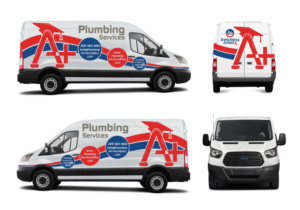 Car Wrap Design by Kira Graphics for plumbing services A+ | Design: #21599300