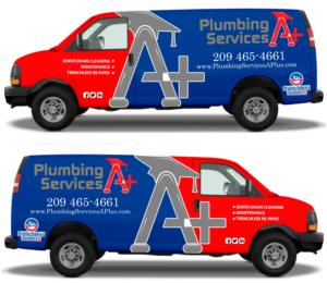 Car Wrap Design by The Faisal for plumbing services A+ | Design: #21582042
