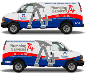 Car Wrap Design by The Faisal for plumbing services A+ | Design: #21583658