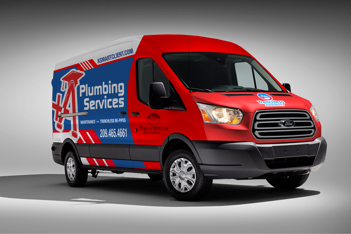 Design de Covering de Véhicule par StarGraphics pour plumbing services A+ | Design #21690470