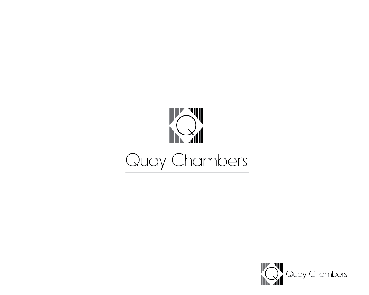 Logo Design by Master Piece for Quay Chambers | Design #21589204