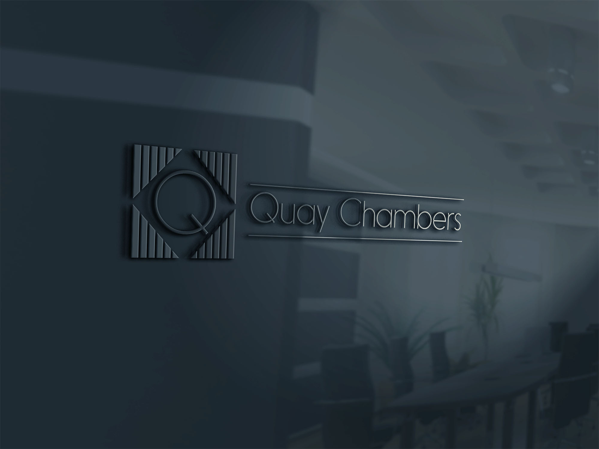 Logo Design by Master Piece for Quay Chambers | Design #21589212
