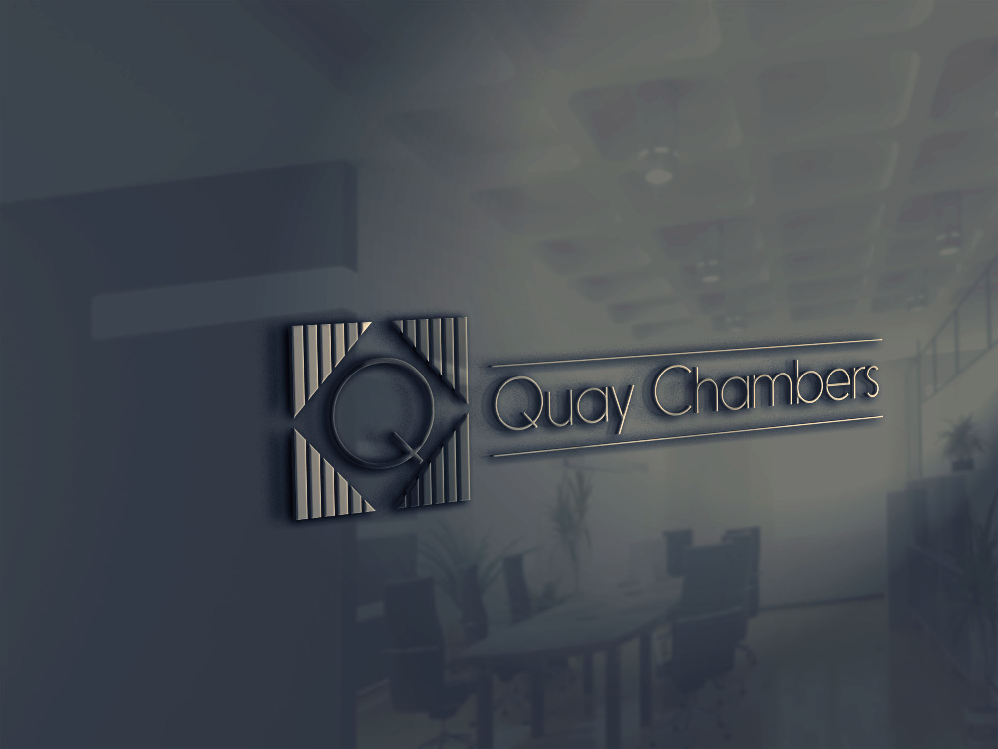 Logo Design by Master Piece for Quay Chambers | Design #21589214