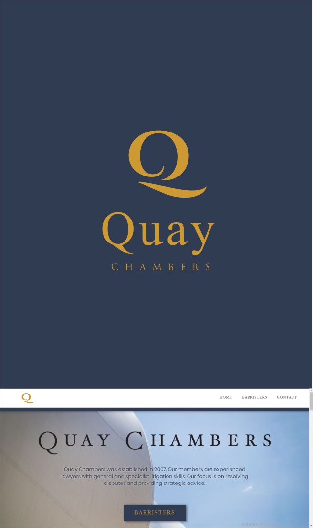 Logo Design by alok bhopatkar for Quay Chambers | Design #21662207