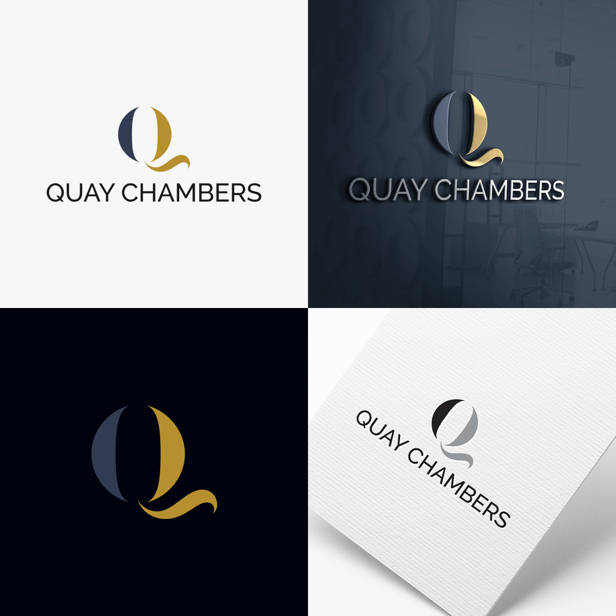 Logo Design by Kiran for Quay Chambers | Design #21575195