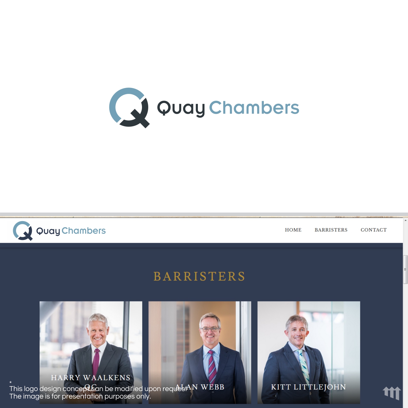 Logo Design by MBARO for Quay Chambers | Design #21585644
