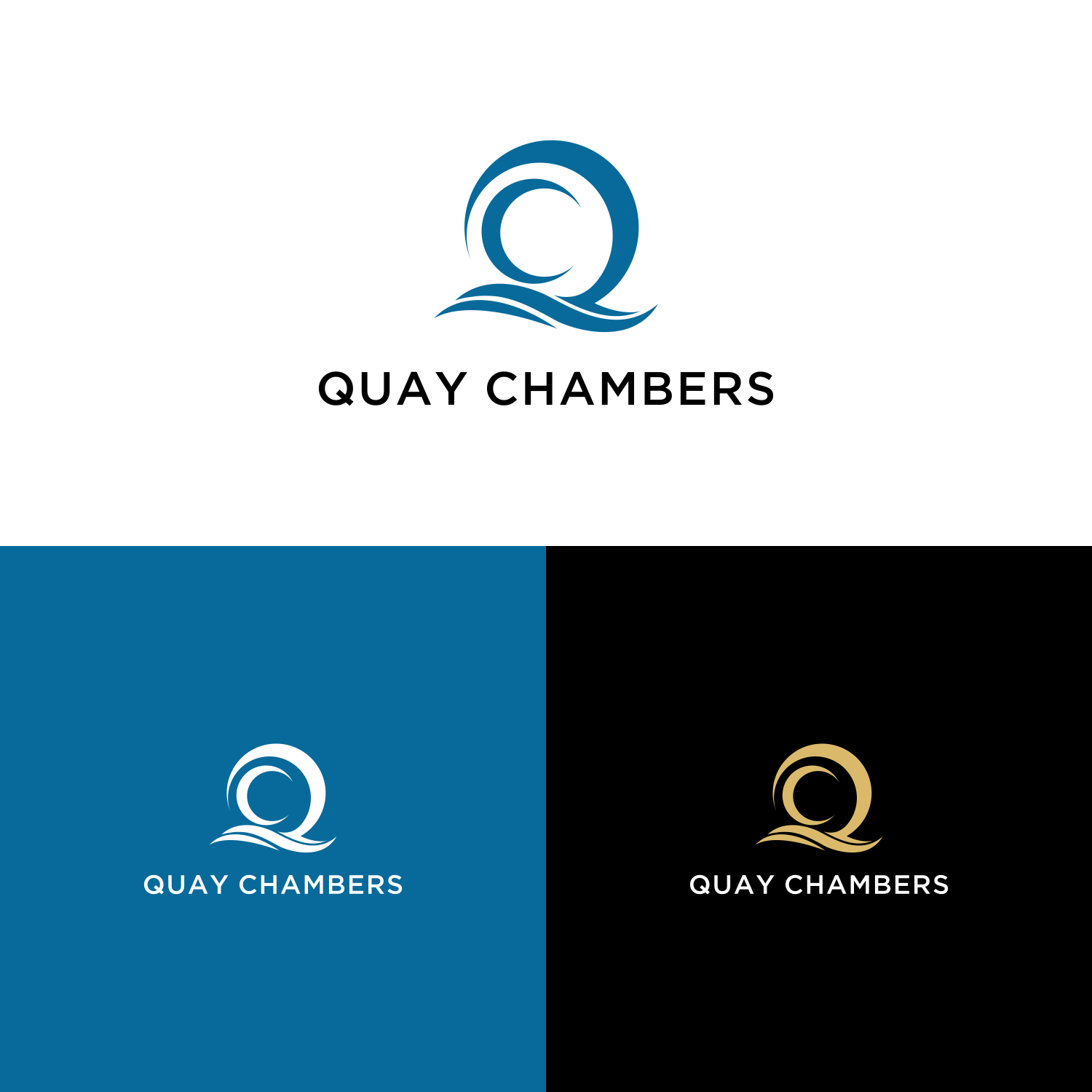 Logo Design by Mkey Designer for Quay Chambers | Design #21576589