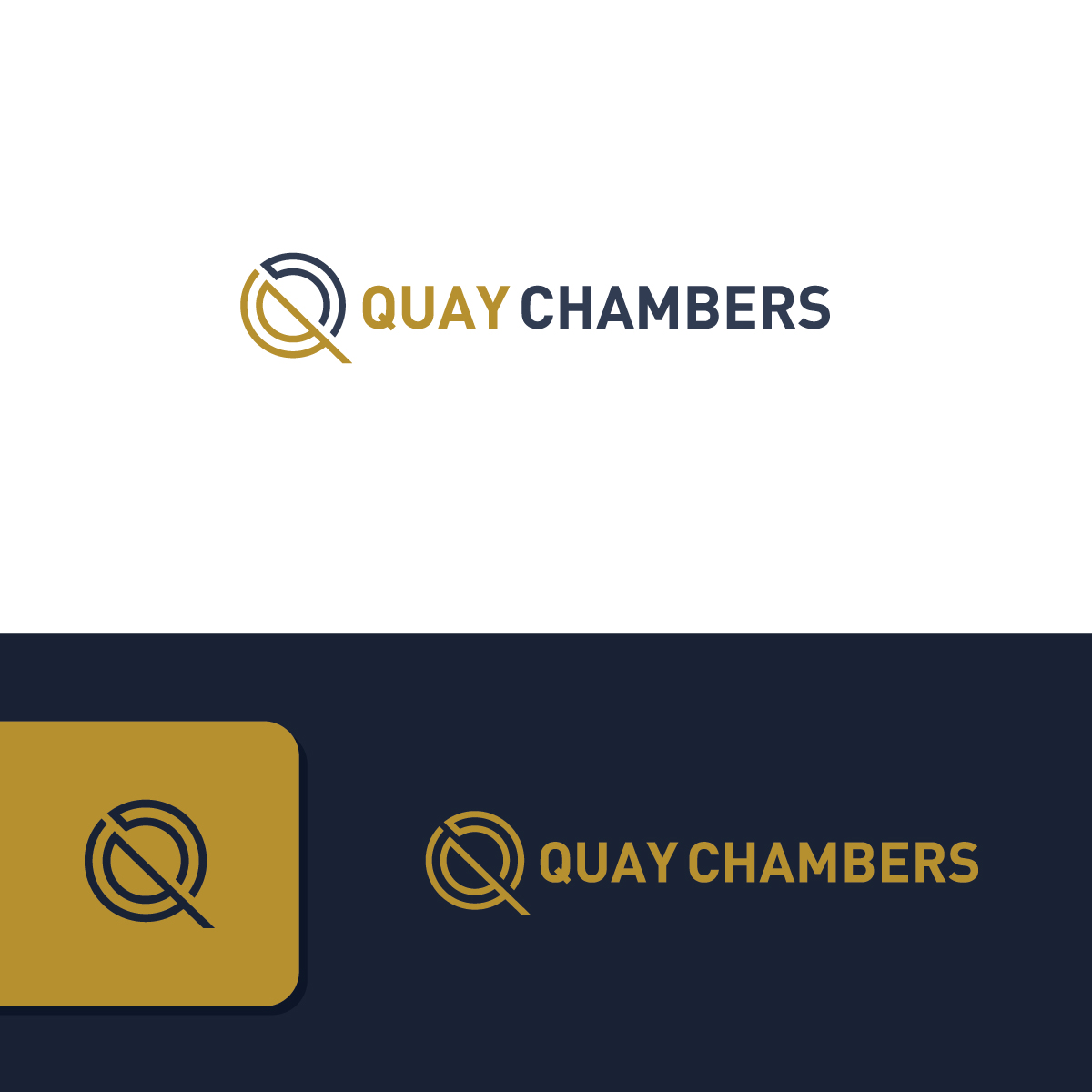 Logo Design by Kreative_Finger for Quay Chambers | Design #21586235