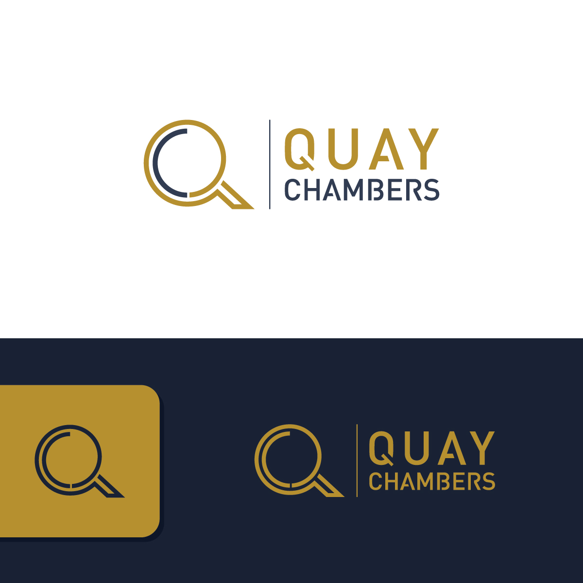 Logo-Design von Kreative_Finger für Quay Chambers | Design #21586236