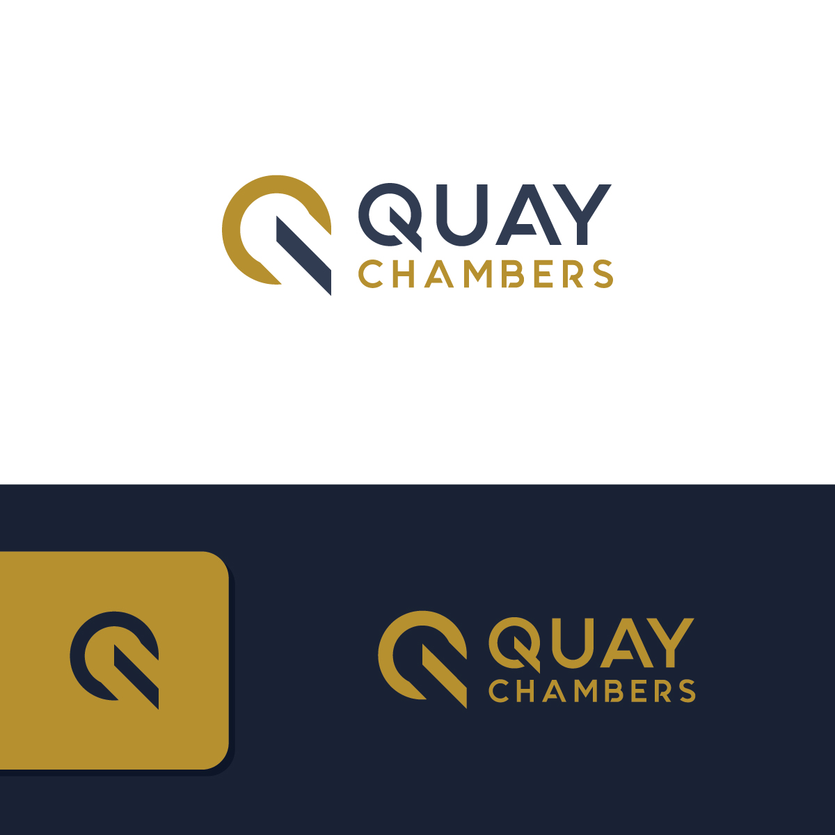Logo Design by Kreative_Finger for Quay Chambers | Design #21586237