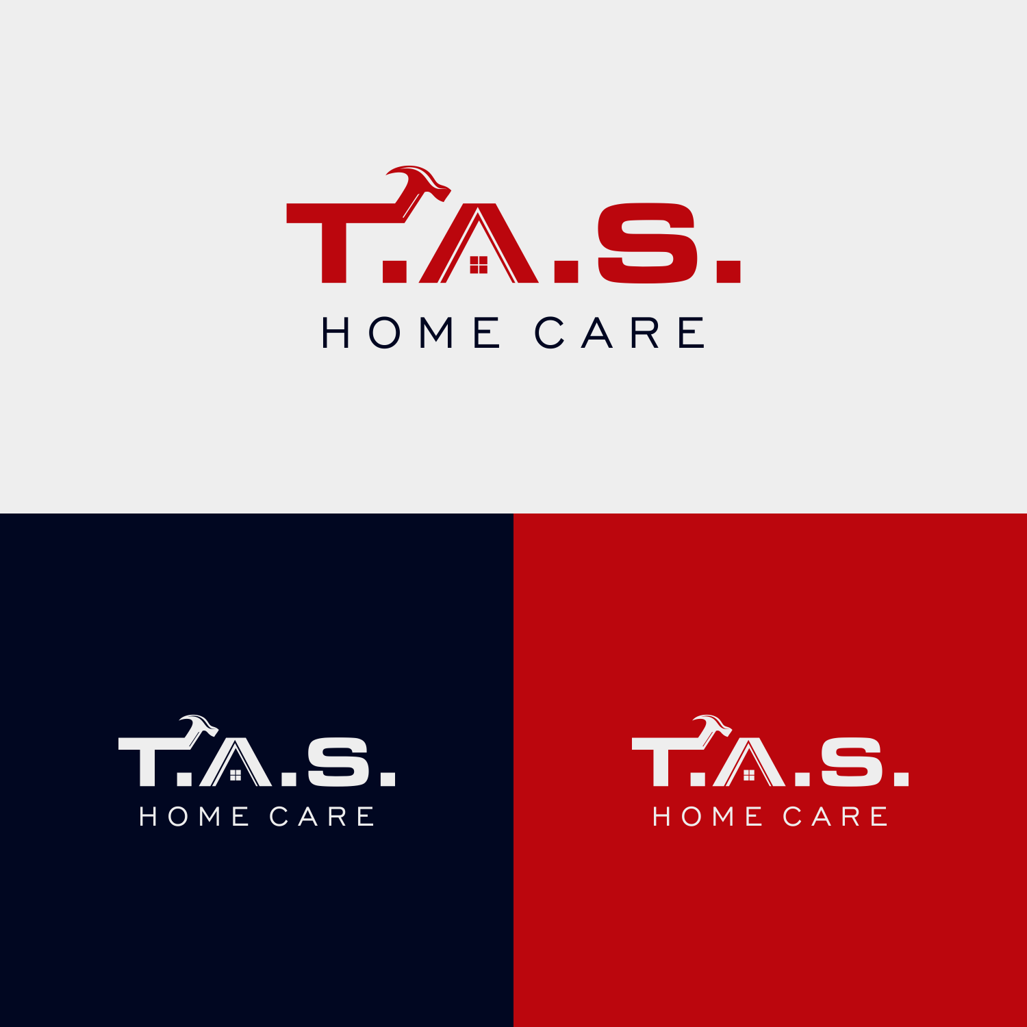 Diseño de Logo por Mkey Designer para T.A.S. HOME CARE | Diseño #21575449
