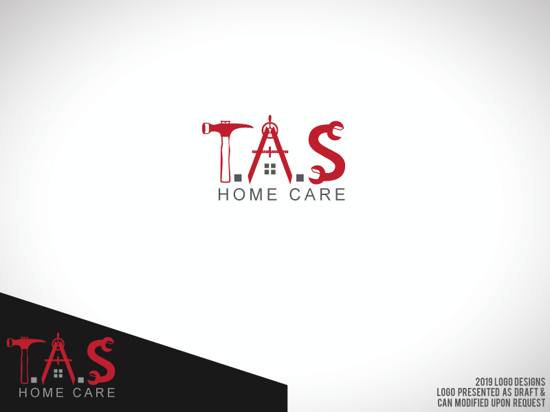 Logo Design by dan99 for T.A.S. HOME CARE | Design #21575187