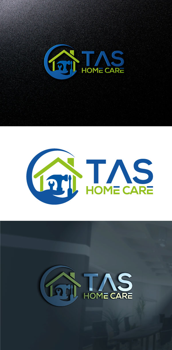 Logo Design by akterkhadijars for T.A.S. HOME CARE | Design #21577099