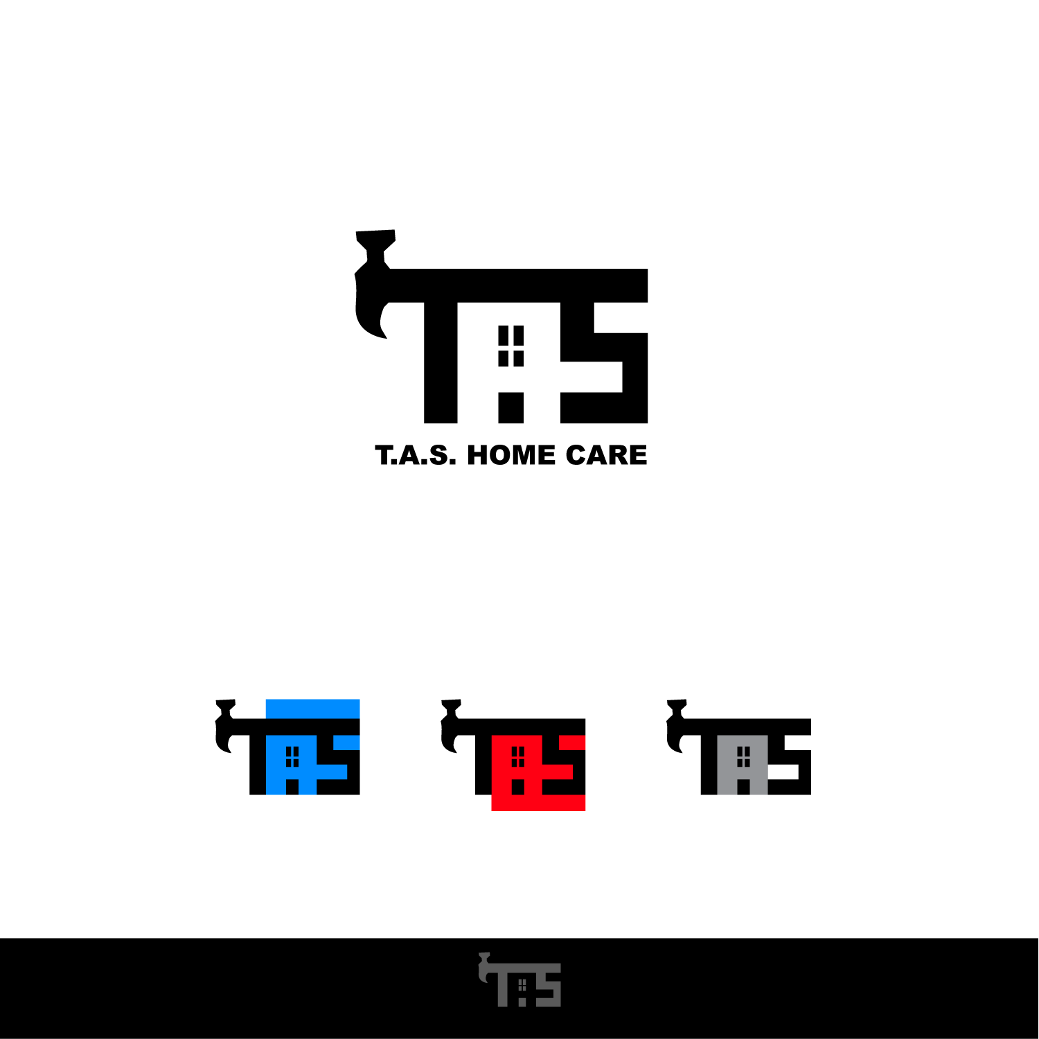 Diseño de Logo por Lekelvens para T.A.S. HOME CARE | Diseño #21579323