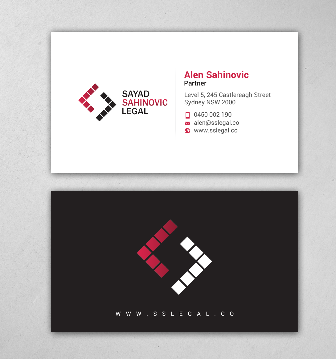 Business Card Design by chandrayaan.creative for this project | Design #21602224