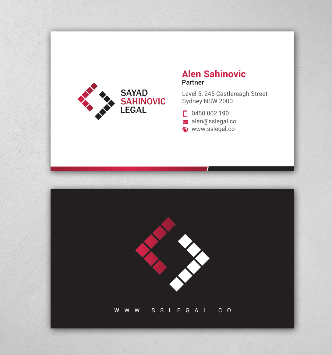 Business Card Design by chandrayaan.creative for this project | Design #21602226