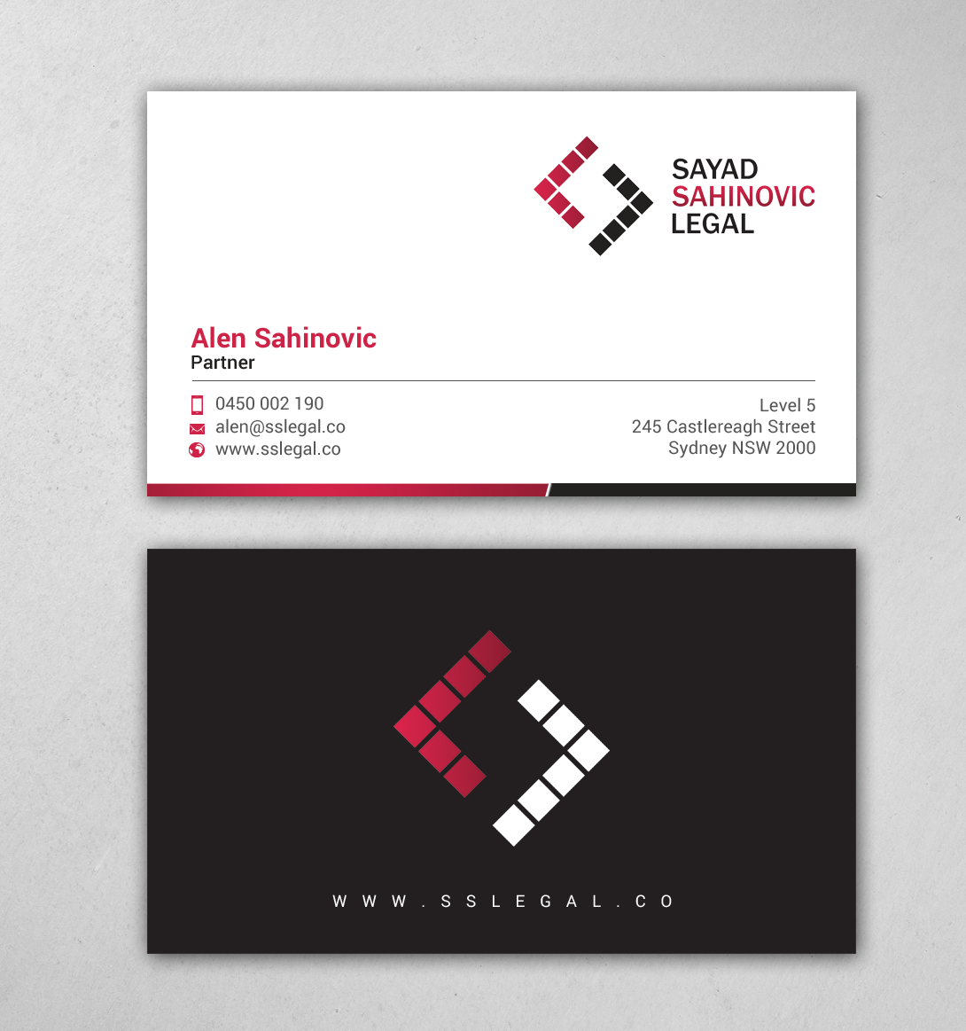 Business Card Design by chandrayaan.creative for this project | Design #21602227