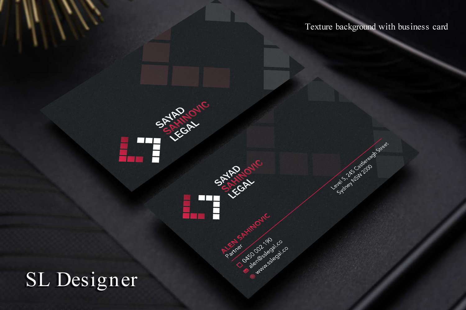 Business Card Design by SL Designer for this project | Design #21598492