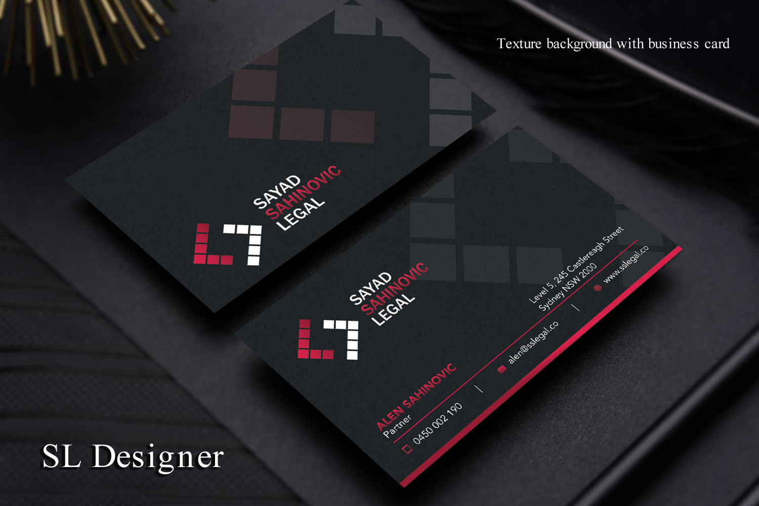 Business Card Design by SL Designer for this project | Design #21598493