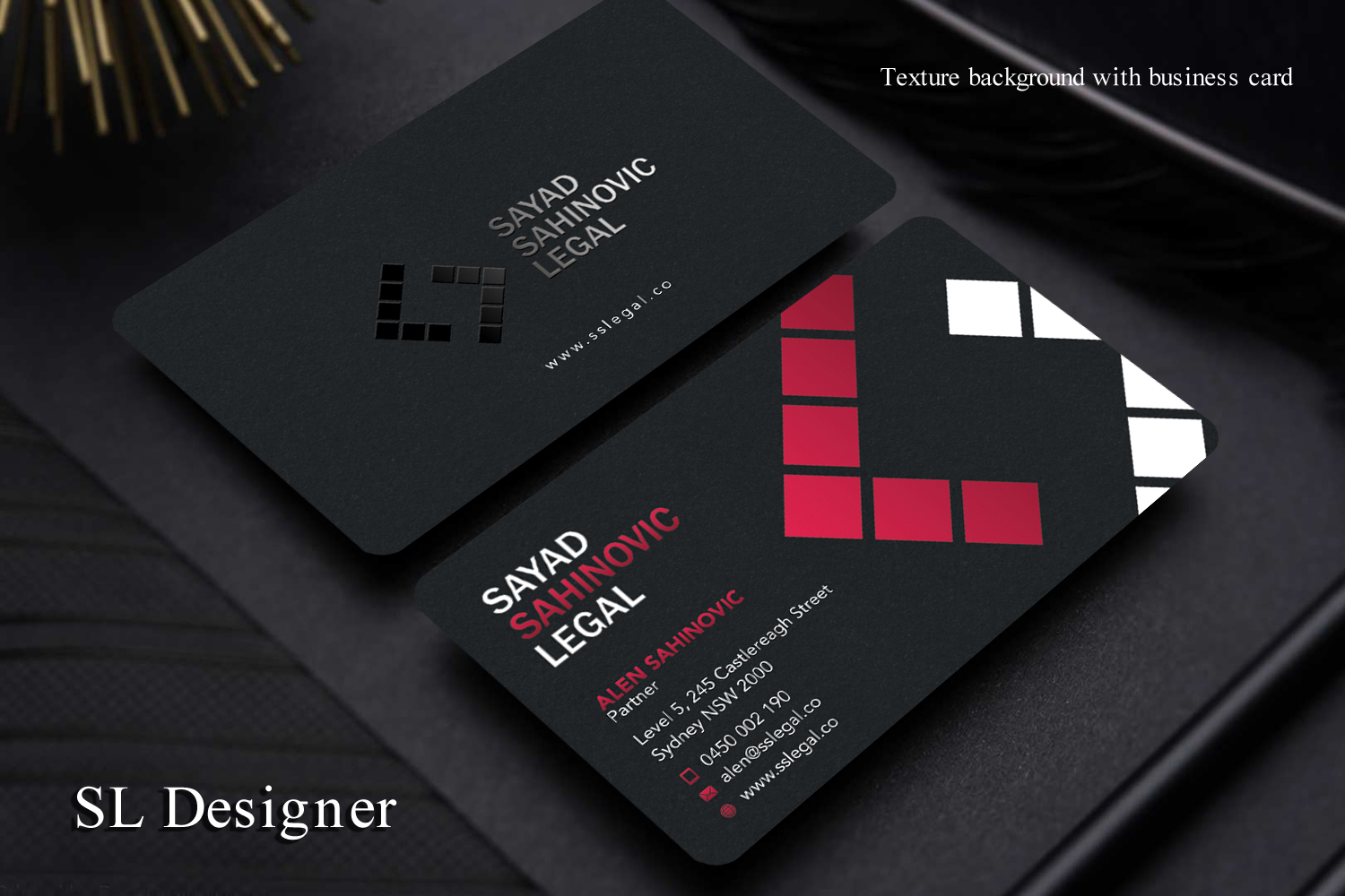 Business Card Design by SL Designer for this project | Design #21598497