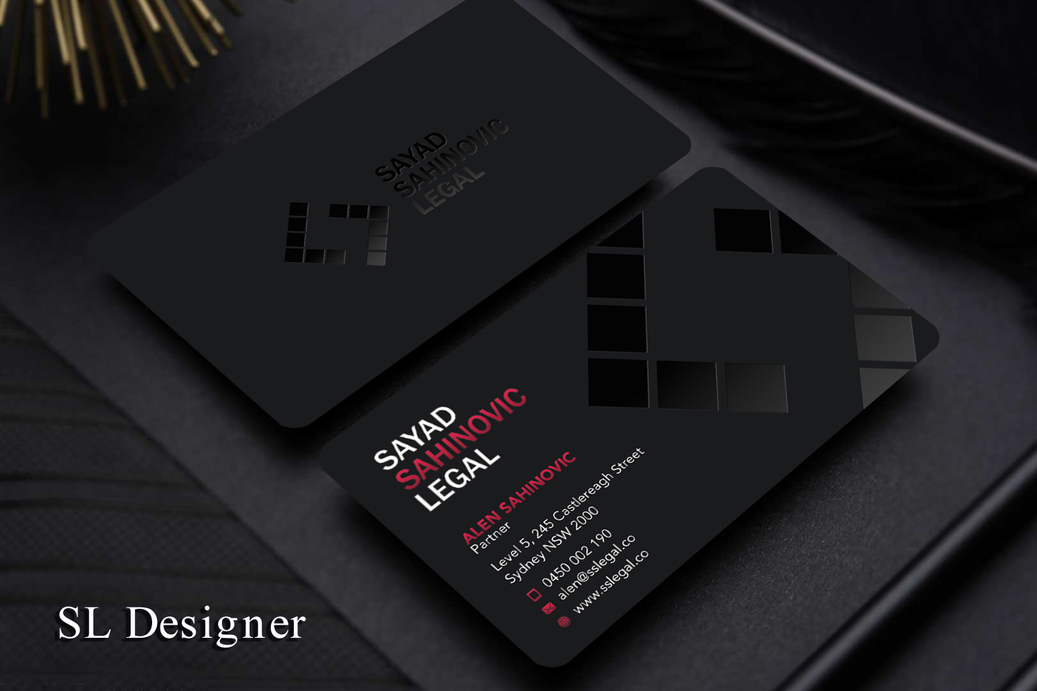 Business Card Design by SL Designer for this project | Design #21598500