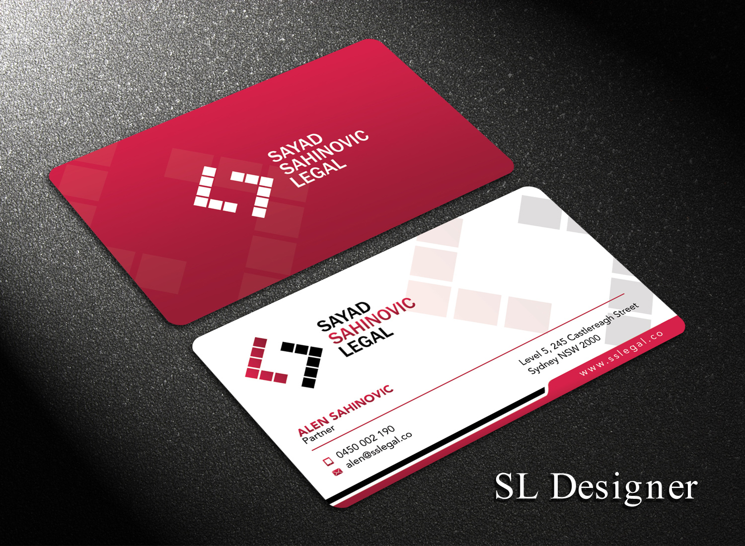 Business Card Design by SL Designer for this project | Design #21598502