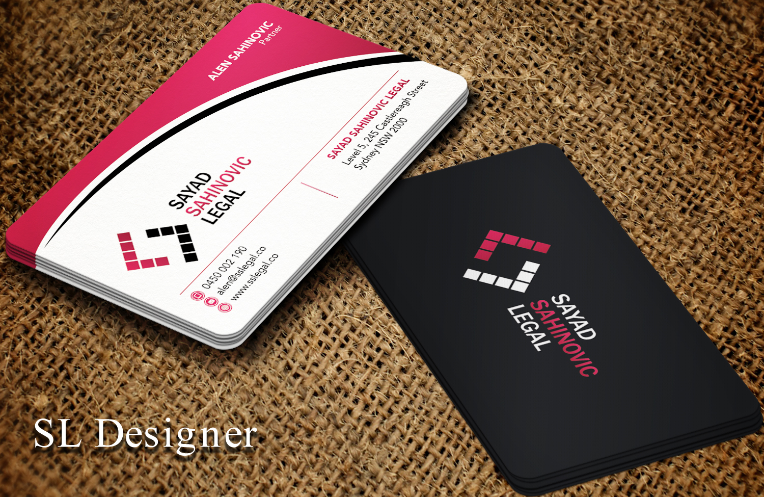 Business Card Design by SL Designer for this project | Design #21598503