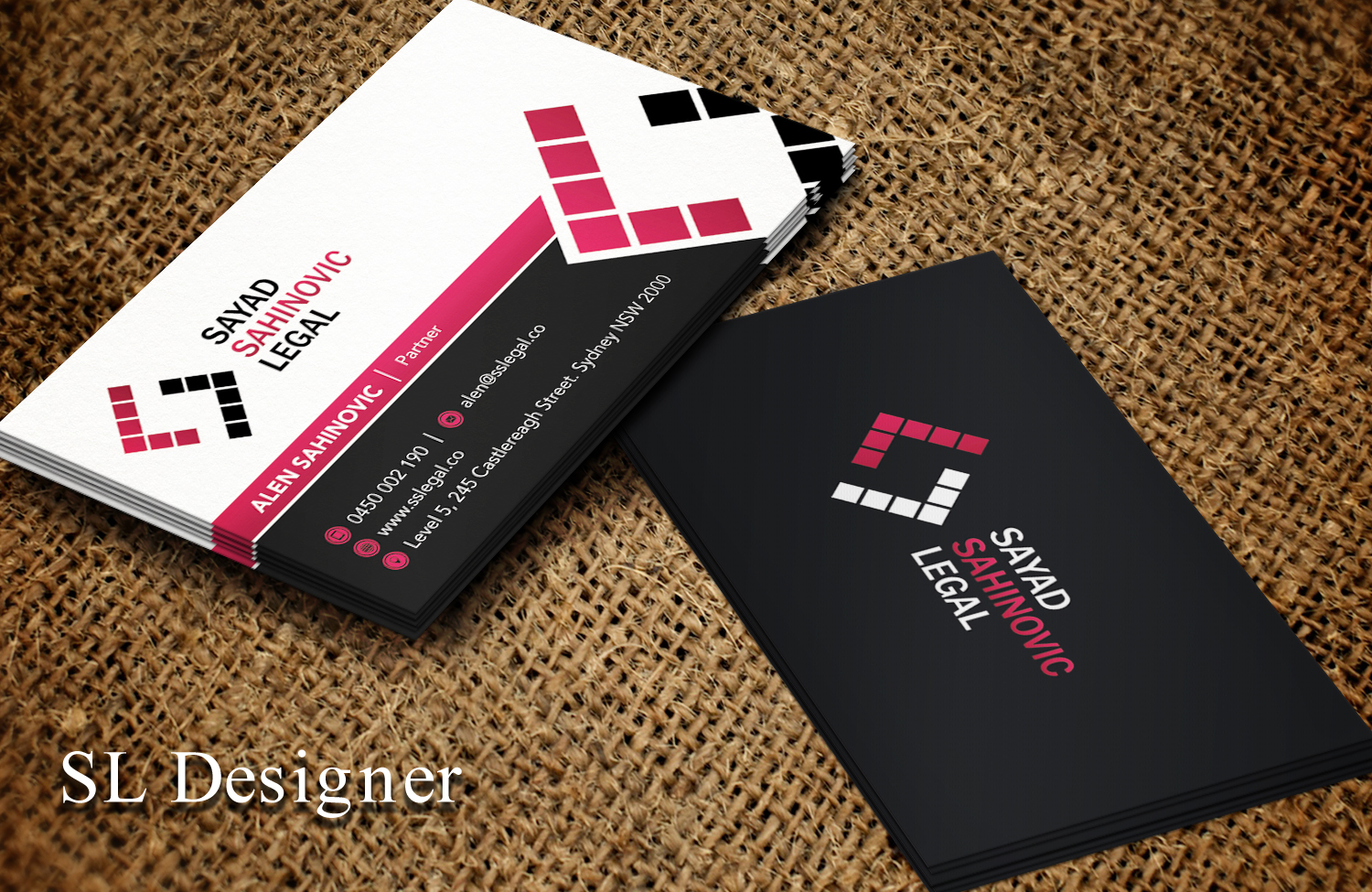 Business Card Design by SL Designer for this project | Design #21598504