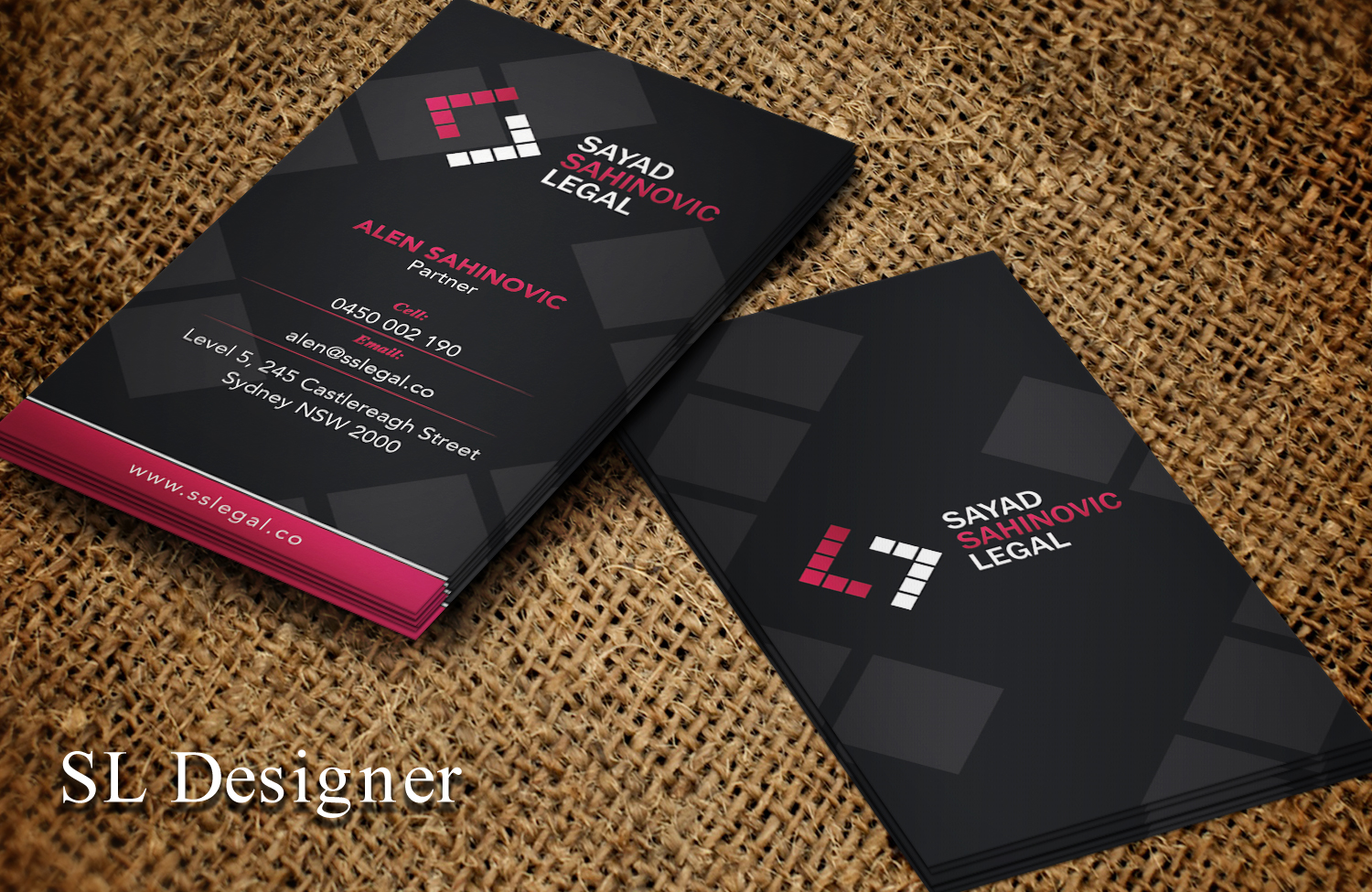 Business Card Design by SL Designer for this project | Design #21598506