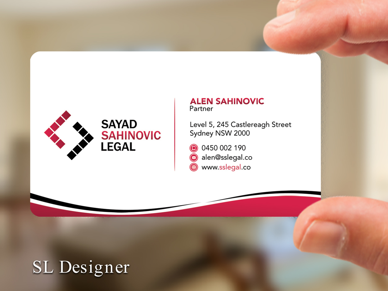 Business Card Design by SL Designer for this project | Design #21598508