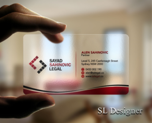 SSL Business Cards | Design de Carte de Visite par SL Designer