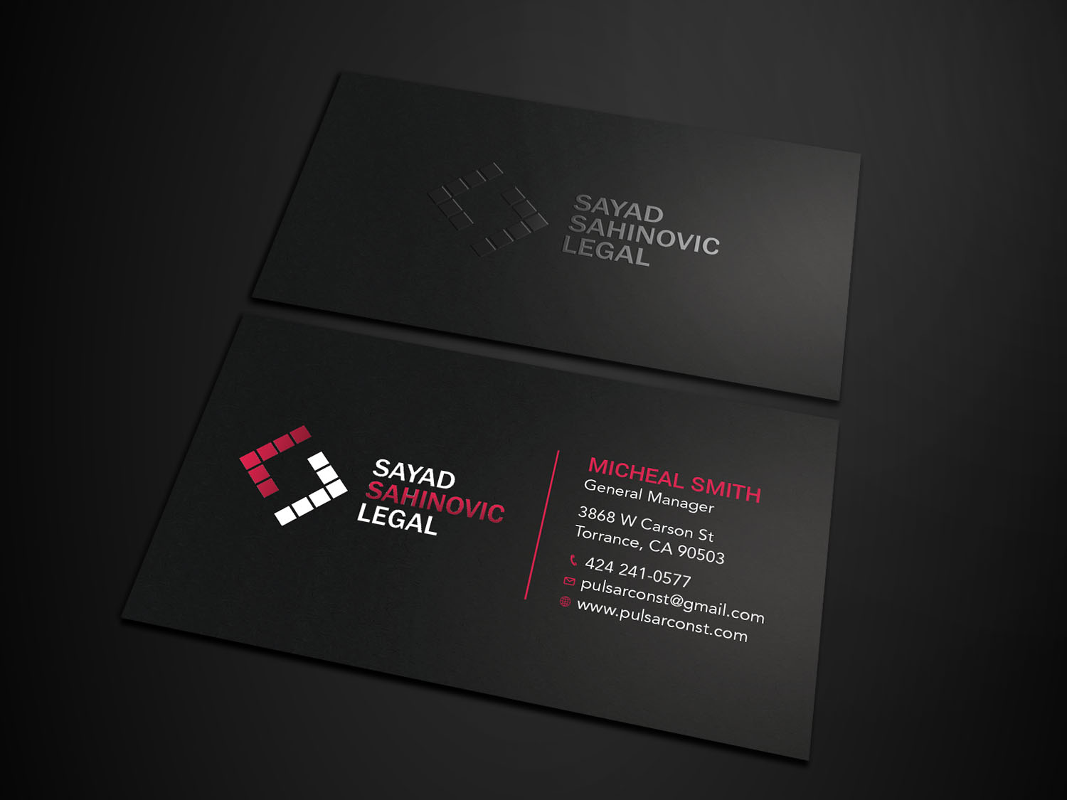 Diseño de Tarjeta de Presentación por Tripti Ranjan Gain para este proyecto | Diseño #21589073