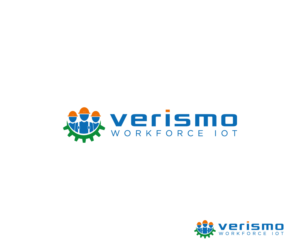 Verismo or VERISMO with subheading Workforce IOT | Logo Design by lionx