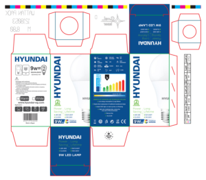 Package design of Lighting product (Light Lamps) | Verpackungs-Design von Navisol Creatives